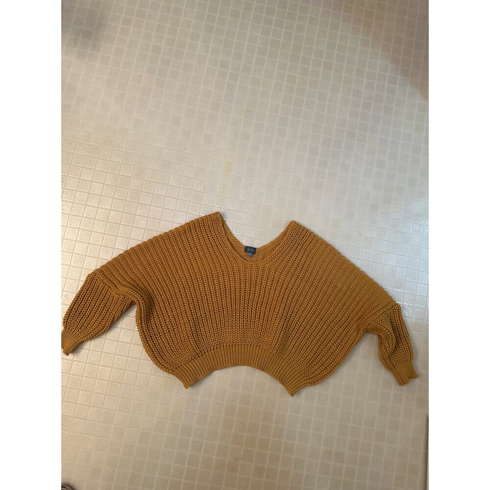 Neely Sweater V-neck size extra small mustard yellow